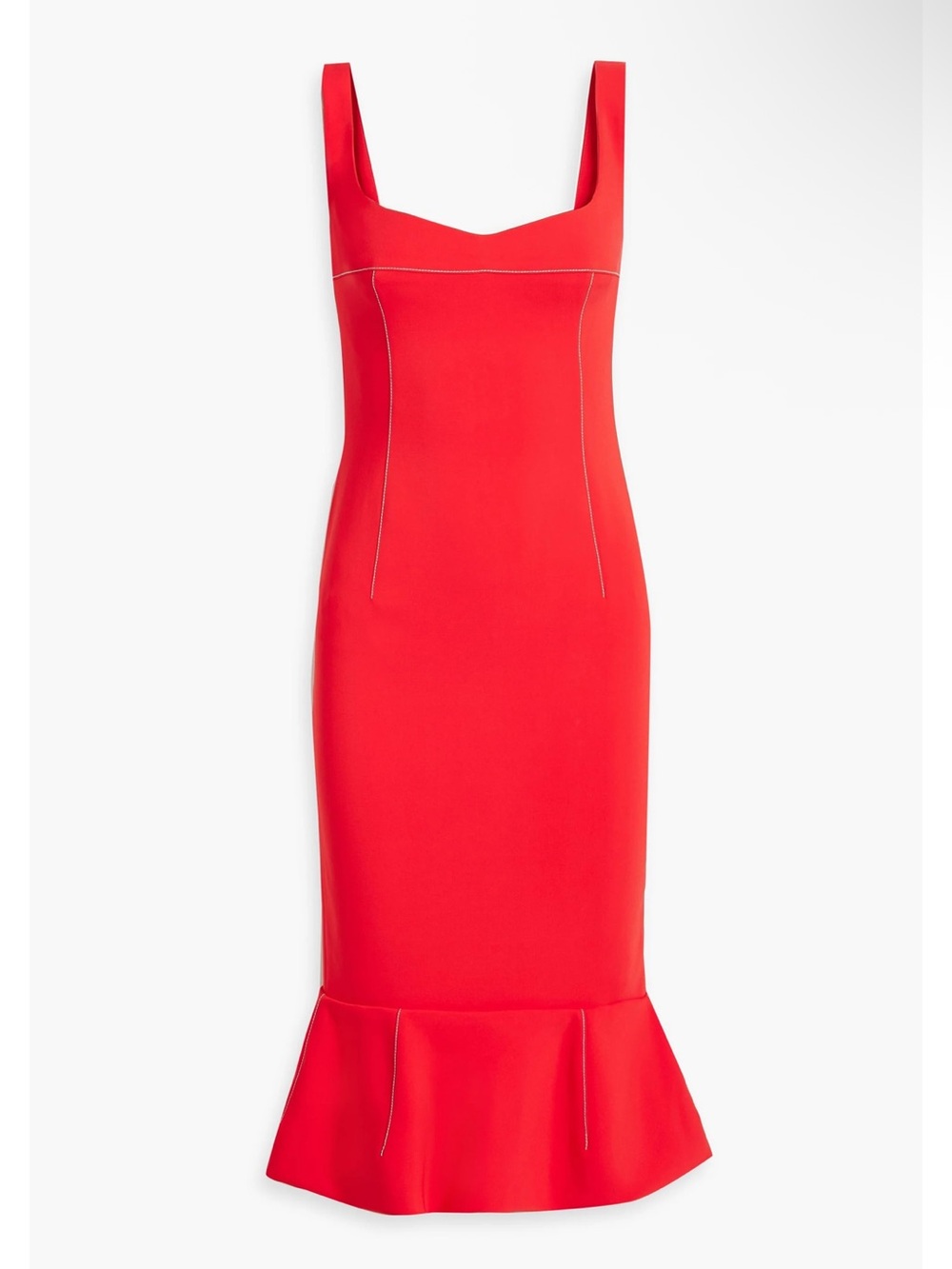 NWT** MARNI
Fluted Cady Midi Dress